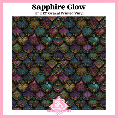 Gemstone Dragon Scale Collection - 12" x 12" Sheet (14 Different De image 7