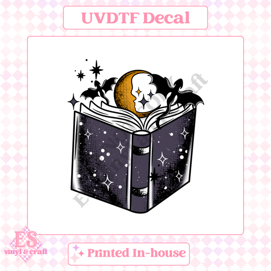 Fantasy Book - UV-DTF Decal Transfer image 0