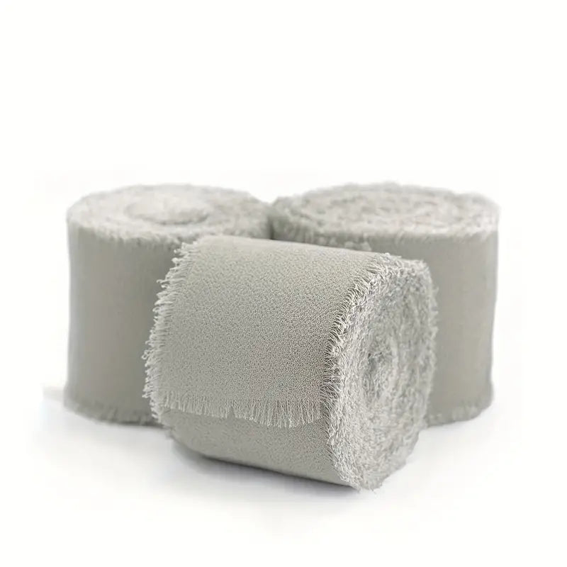 Chiffon Fringed Ribbon - 4cm x 5 Meters image 9