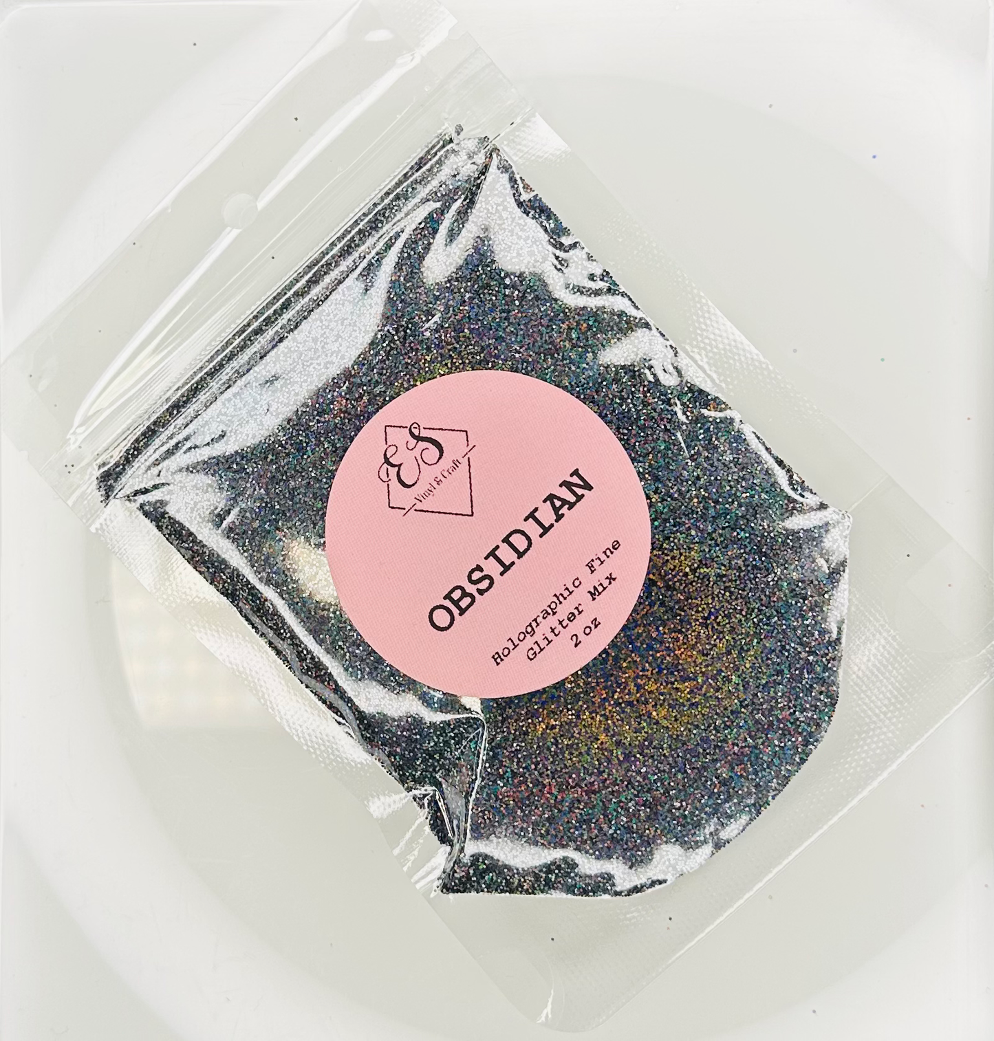 Obsidian - Holographic Fine Glitter Mix image 0