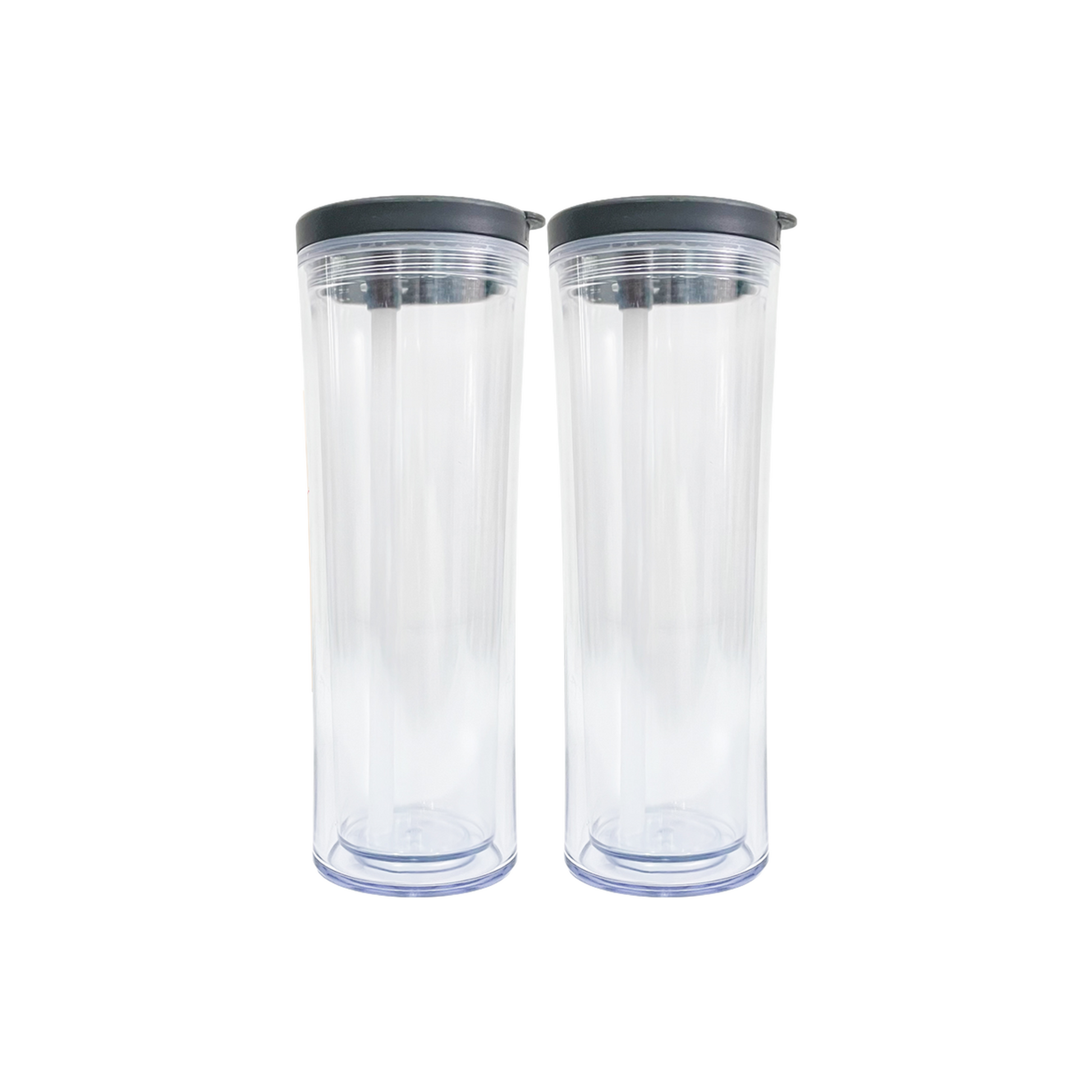 20oz Double Wall Acrylic Water Bottles Pre Drilled and Stoppers image 10