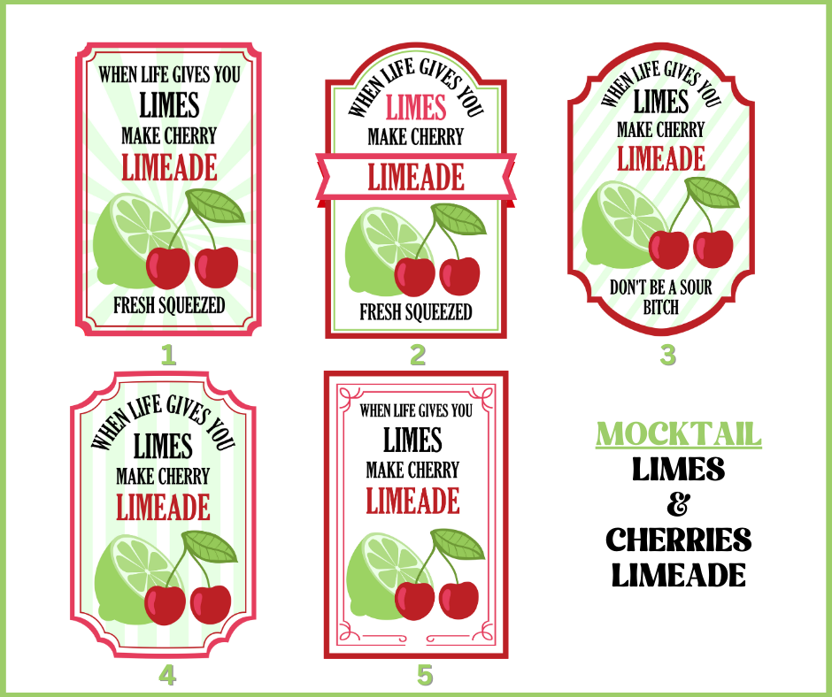 When Life Gives You Limes Make Cherry Limeade image 0