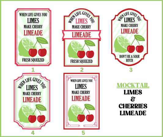 When Life Gives You Limes Make Cherry Limeade image 0