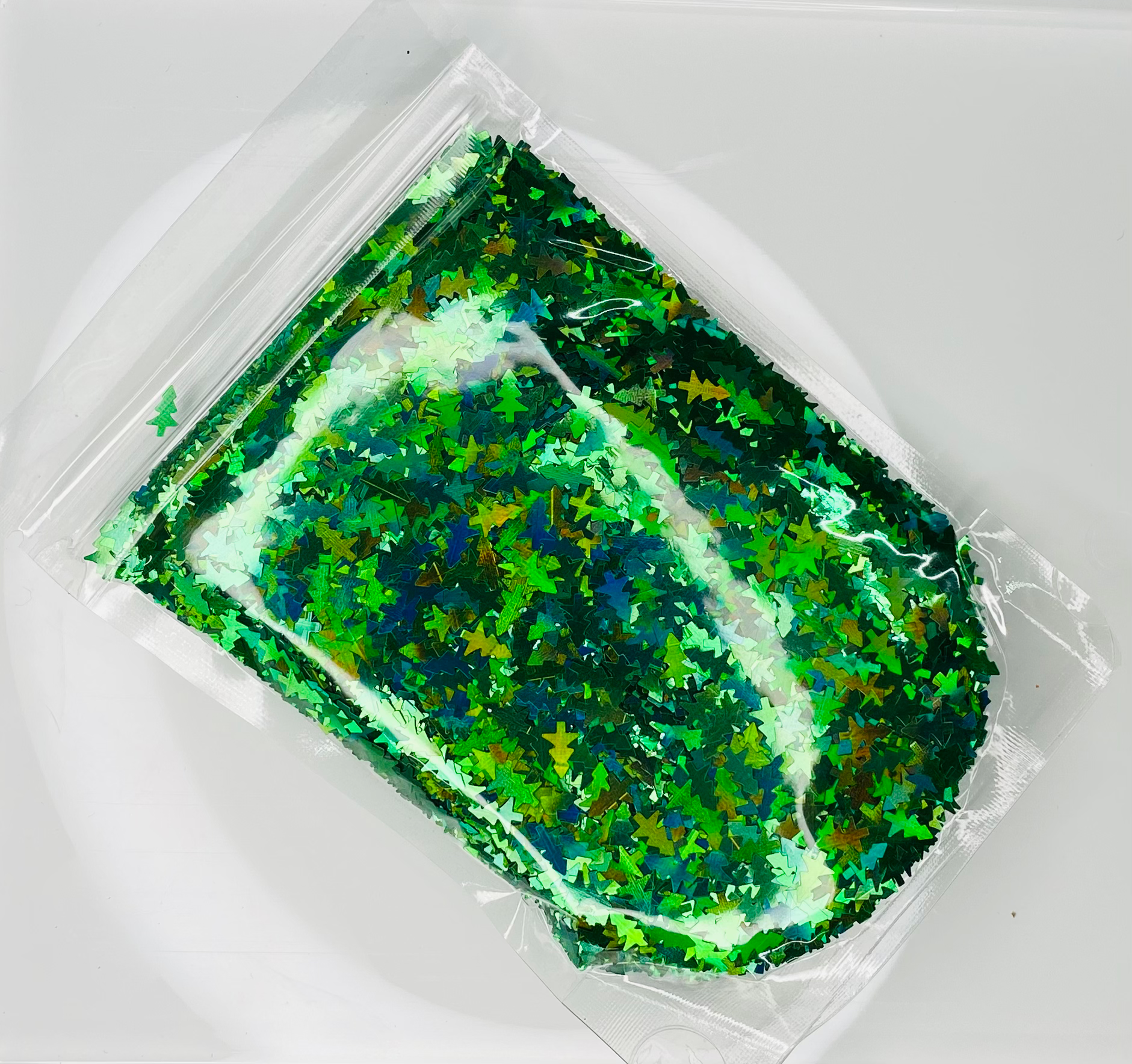 Christmas Trees - Glitter Shapes Chunky Glitter Mix image 2