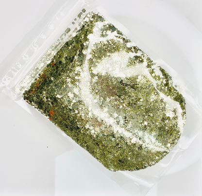 Champagne Gold - Metallic Chunky Glitter Mix image 1