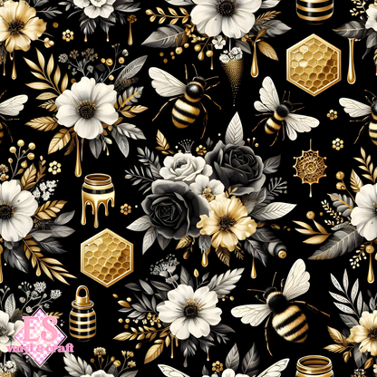 The Gilded Hive Collection - Section 1 - 12" x 12" Sheet image 6