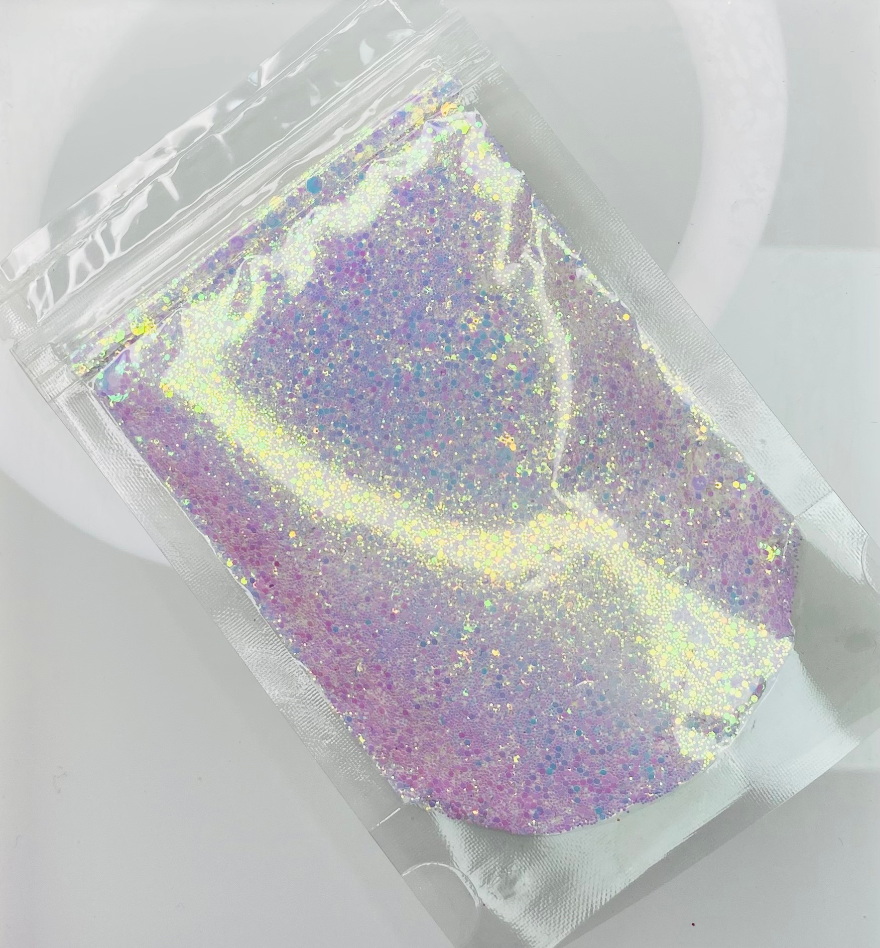 Sunset Violet Purple - Pearl Opal Chunky Glitter Mix image 1