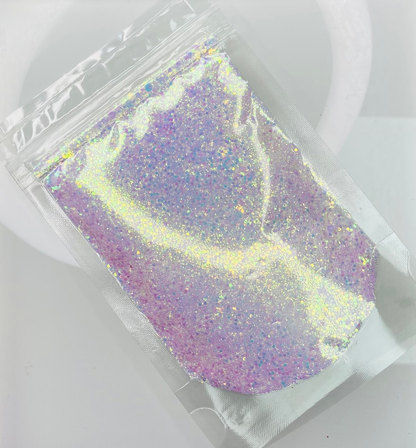 Sunset Violet Purple - Pearl Opal Chunky Glitter Mix image 1