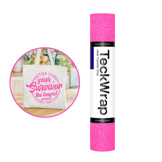 Teckwrap 10" Fancy Glitter Heat Transfer Vinyl