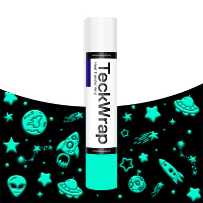 Glow in The Dark 3D Puff Heat Transfer Vinyl