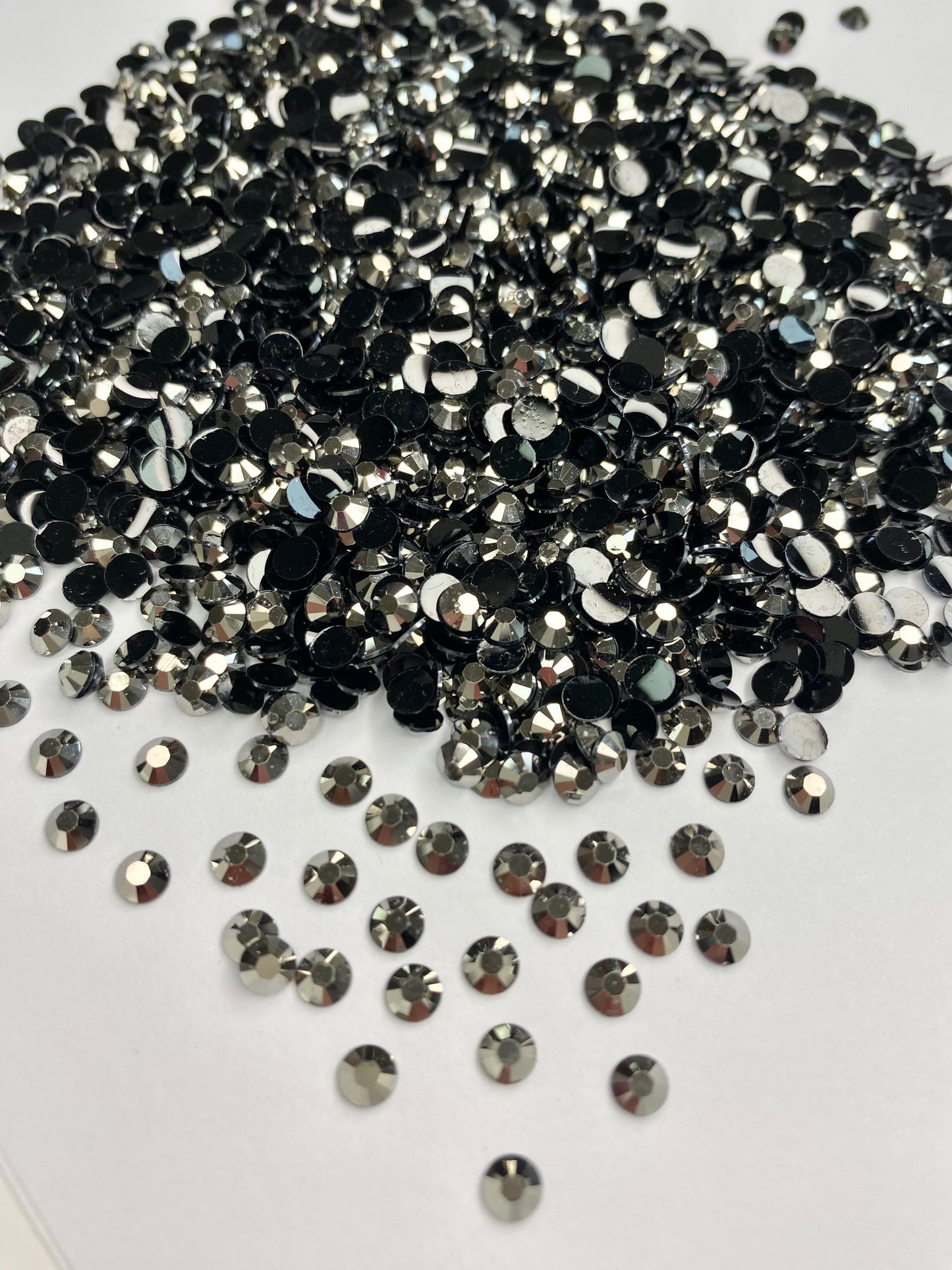 Obsidian - AB Resin Rhinestones (3mm, 4mm & 5mm) image 2