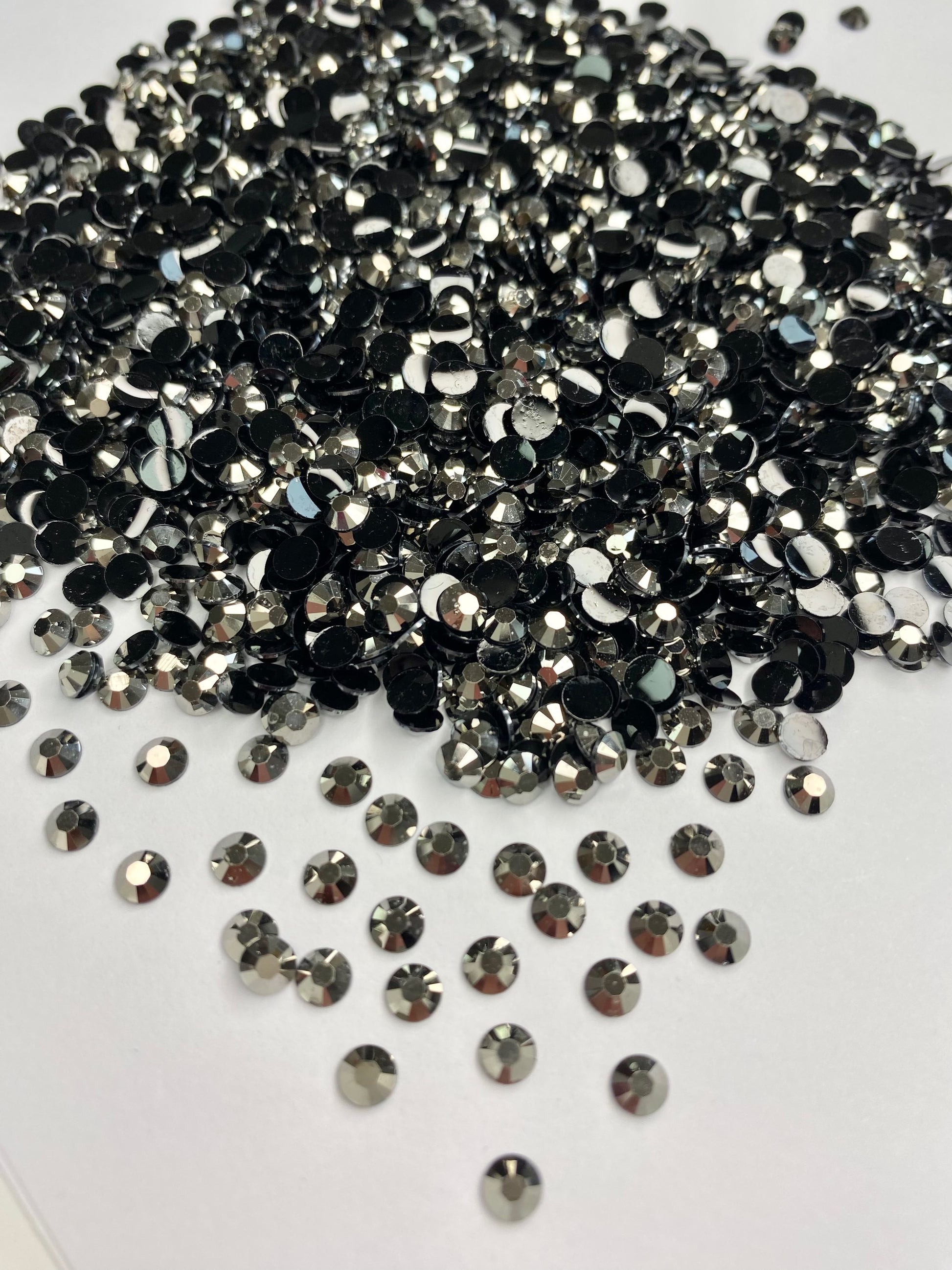 Obsidian - AB Resin Rhinestones (3mm, 4mm & 5mm) image 2