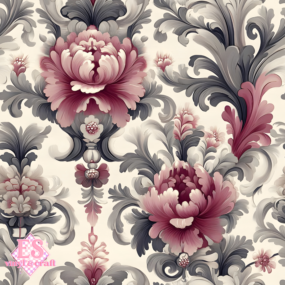 Velvet Baroque Collection LARGE Print - Section 2 - 12" x 12" Sheet image 5