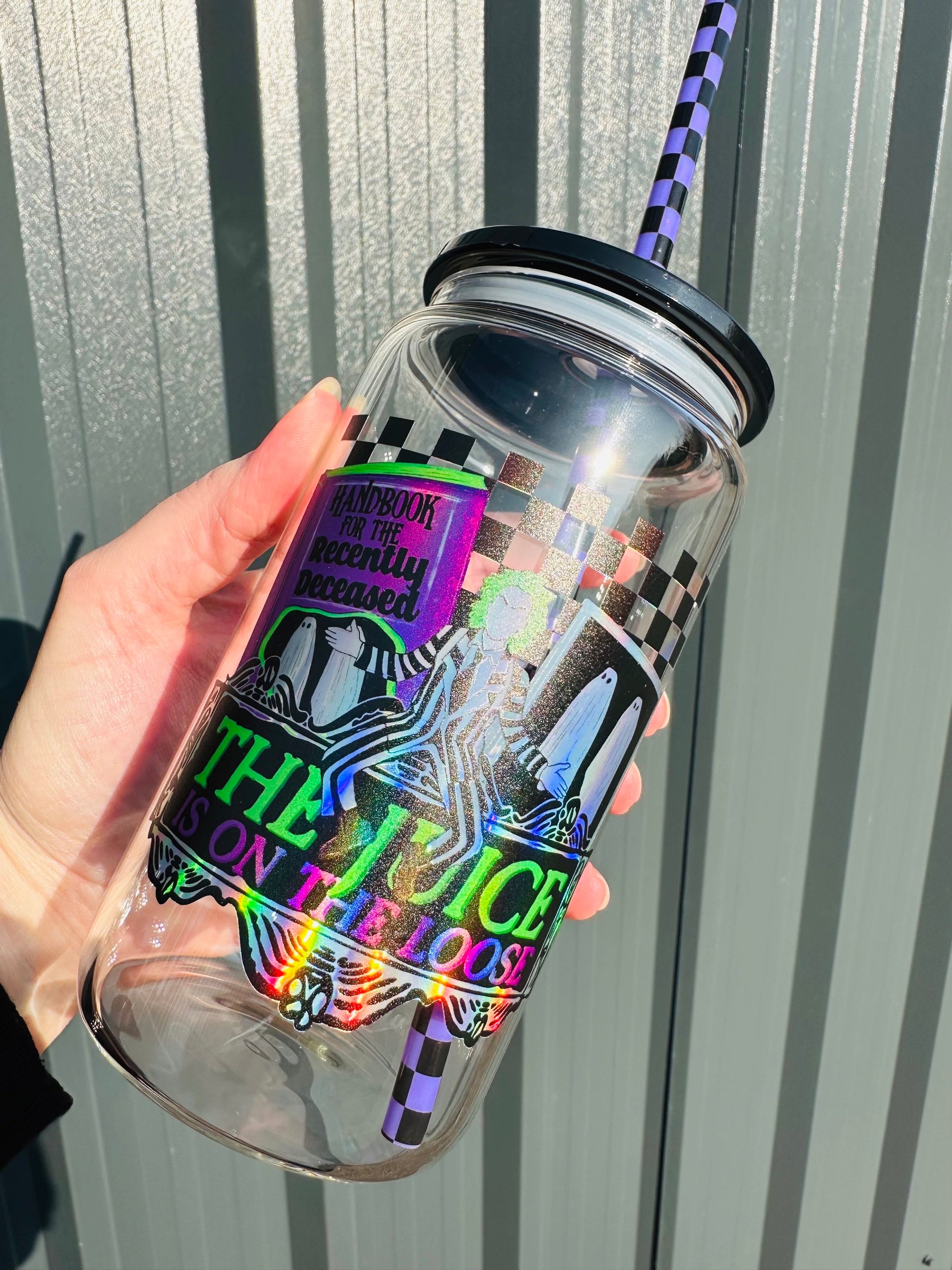 The Juice is on the Loose - Teckwrap Holographic Printed Vinyl image 1