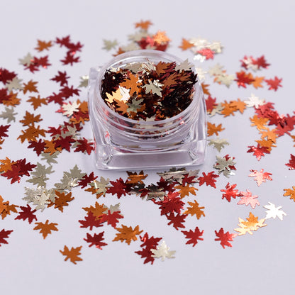 Autumn Leaves - Glitter Shapes Chunky Glitter Mix image 0