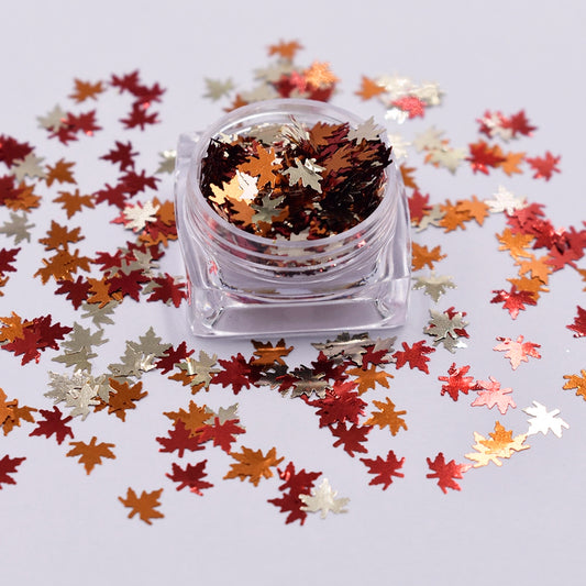 Autumn Leaves - Glitter Shapes Chunky Glitter Mix image 0