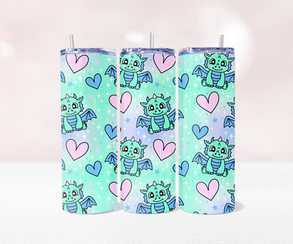 Dragon Seamless - Pre Printed Sublimation 11oz or 20oz Wrap image 2
