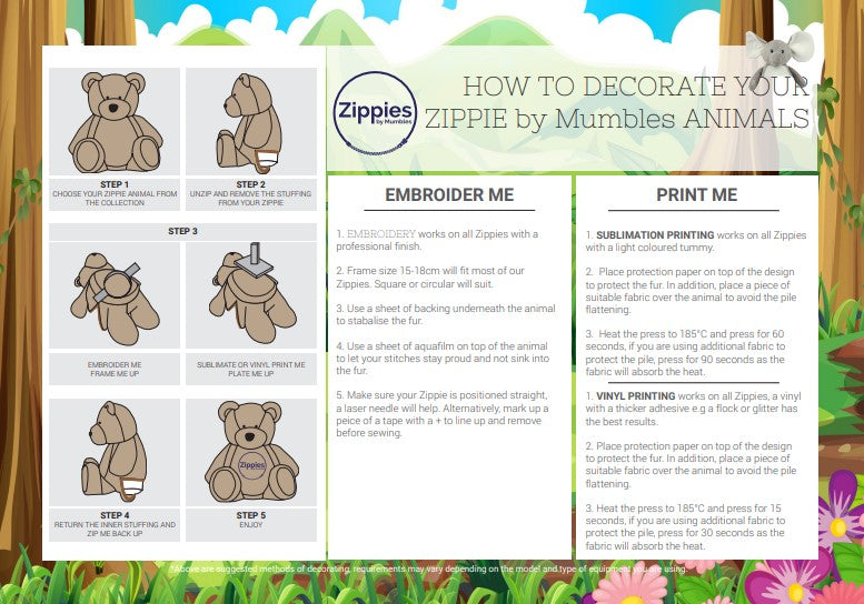 Mumbles Print Me MM60 - White Angel Bear image 4