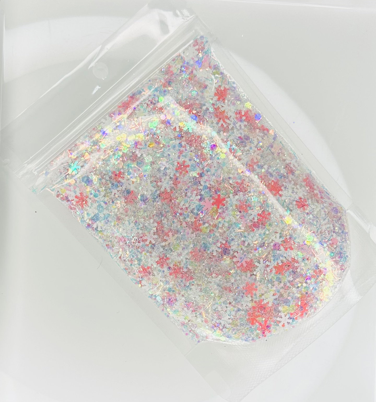 Pink Christmas - Chunky Glitter Mix image 1