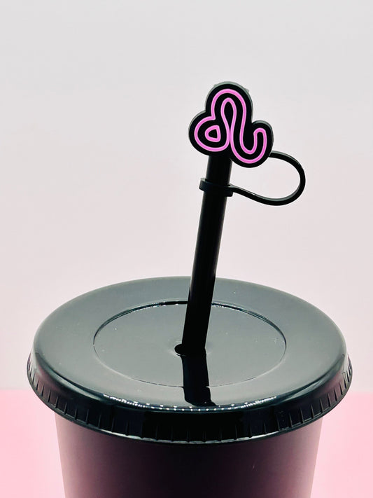 Straw Topper - Leo Star Sign image 0