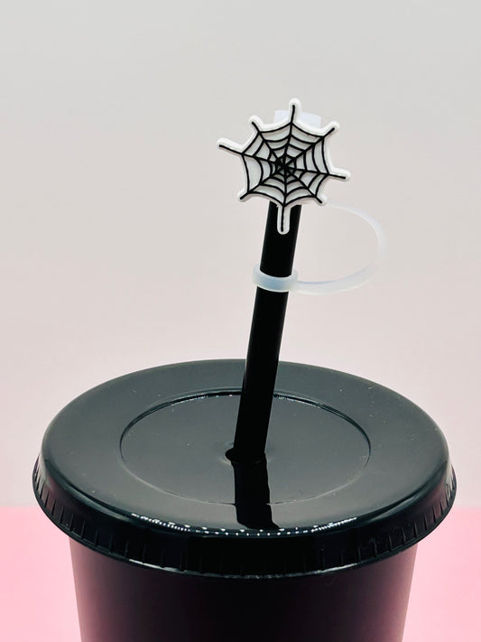 Straw Topper - Spider Web image 0