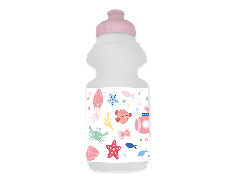 Girls Printed Sports Water Bottle 500ml image 2