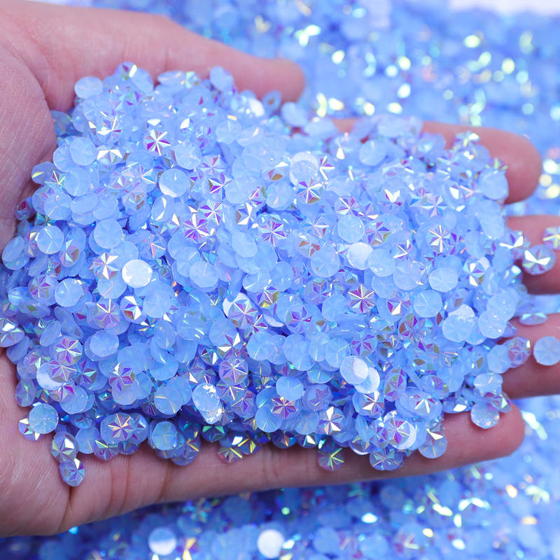 Hyacinth AB Jelly Flower Rhinestones image 0