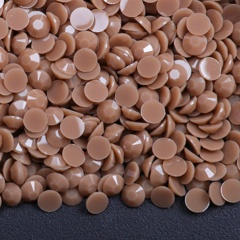 Latte - Jelly Solid Rhinestones (3mm, 4mm & 5mm) image 0