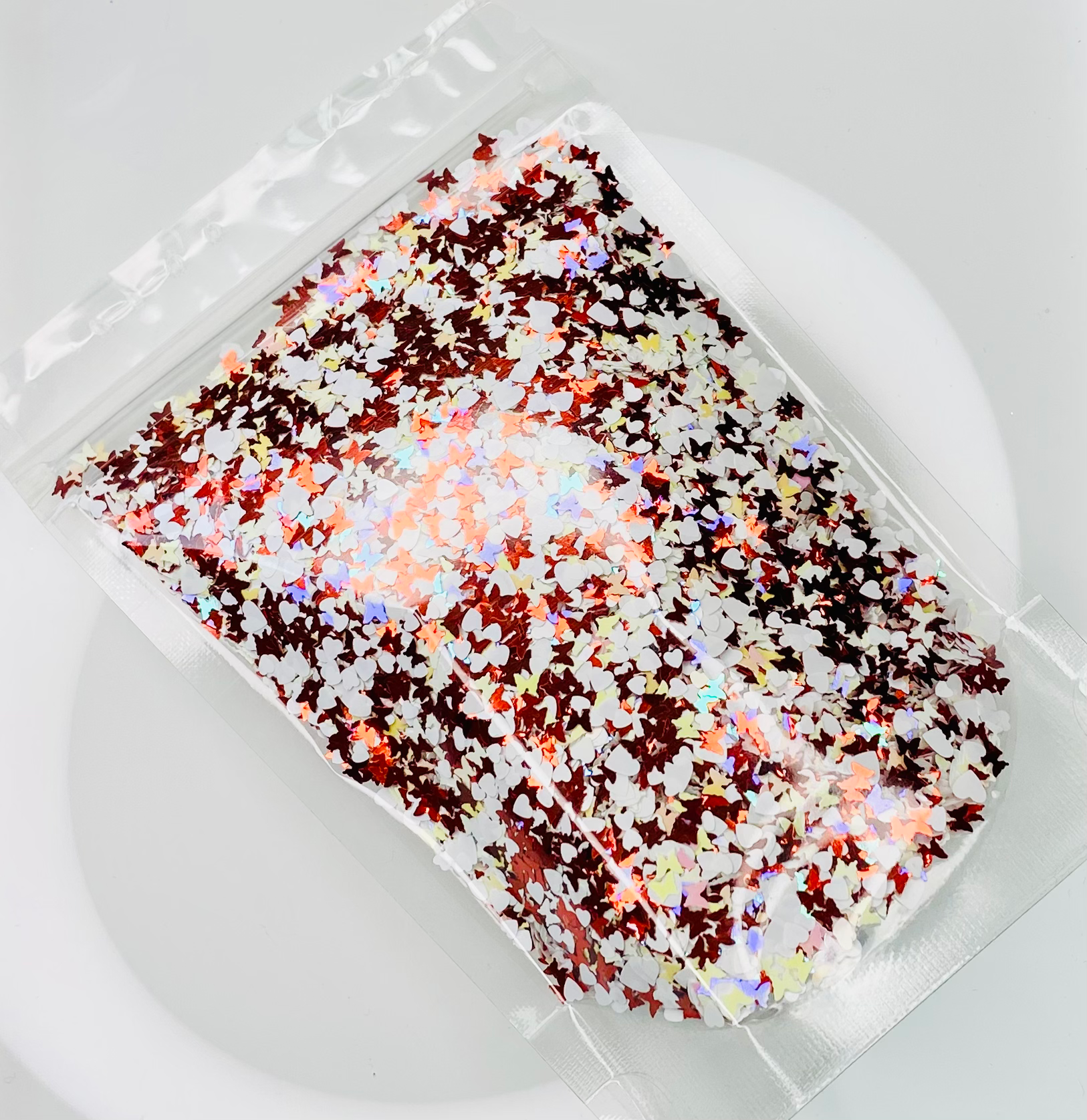 Butterfly Kisses - Glitter Shapes Chunky Glitter Mix image 1