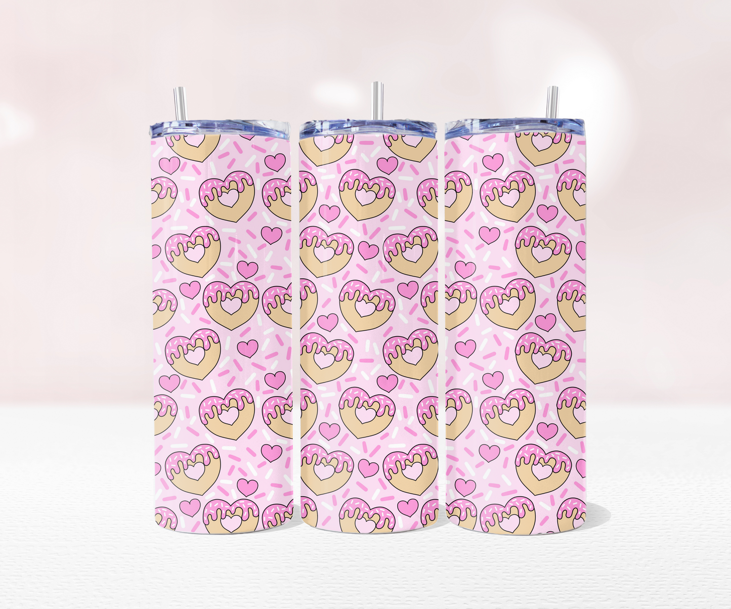 Cookie Heart Seamless - Pre Printed Sublimation 11oz or 20oz Wrap image 2