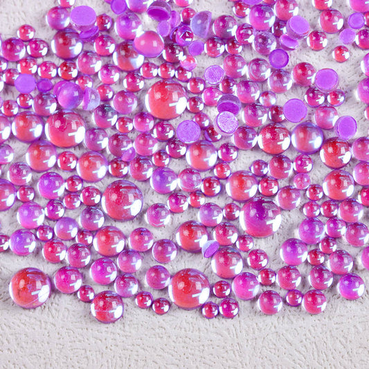 Glass Mermaid Pearls - Purple image 0