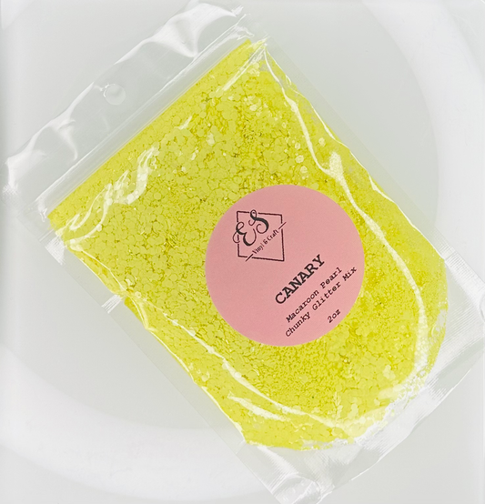 Canary - Macaroon Pearl Chunky Glitter Mix image 0