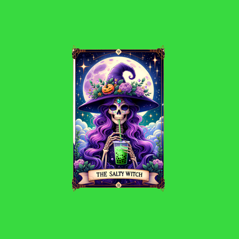 Halloween Tarot Card Decals - Teckwrap Glow in the Dark Section 2 image 6