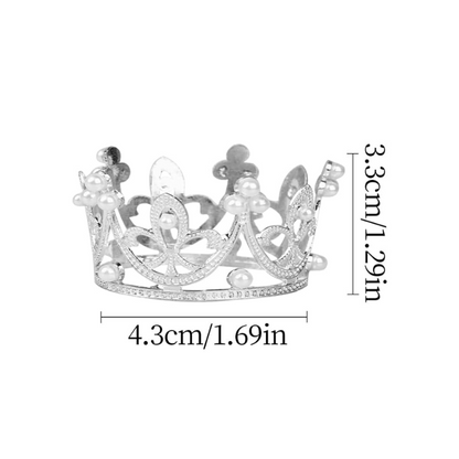Silver Crown 3D Topper (Pack 1) image 1