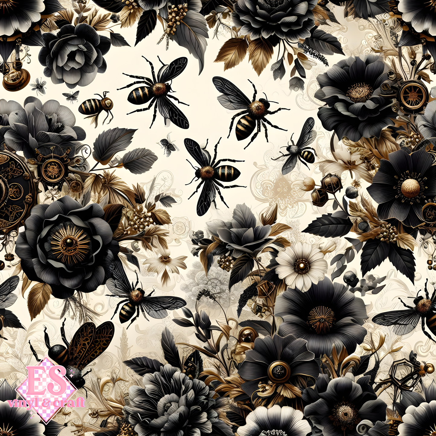 The Gilded Hive Collection - Section 1 - 12" x 12" Sheet image 7