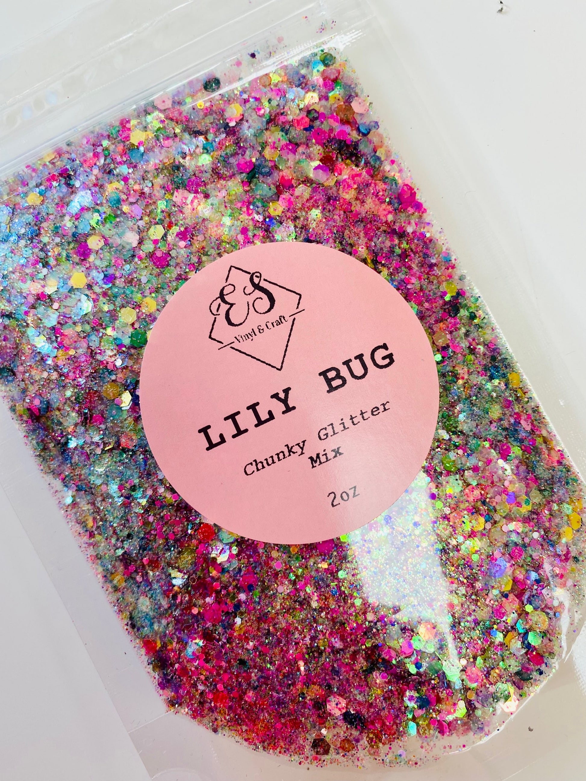 Lily Bug - Holographic Chunky Glitter Mix - PLEASE READ ITEM DESCRIPTION! image 0