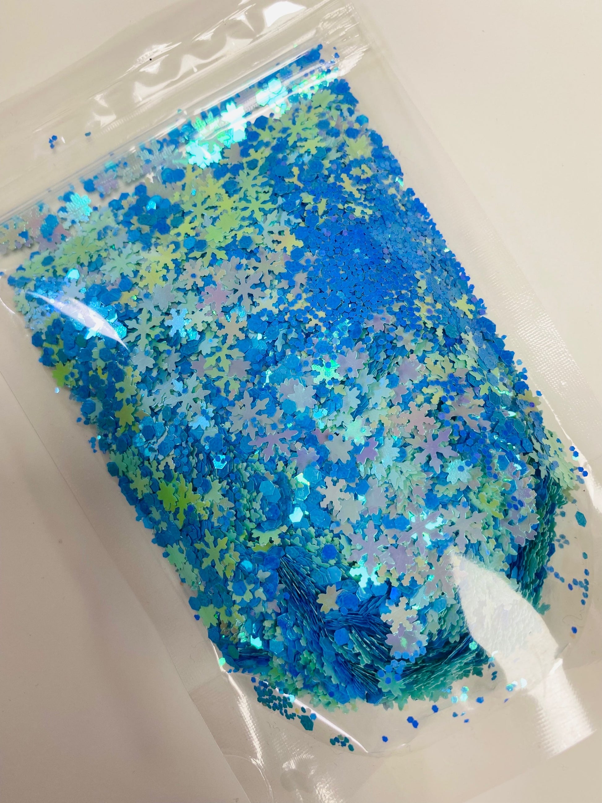 Frozen Snowflakes - Chunky Glitter Mix image 3