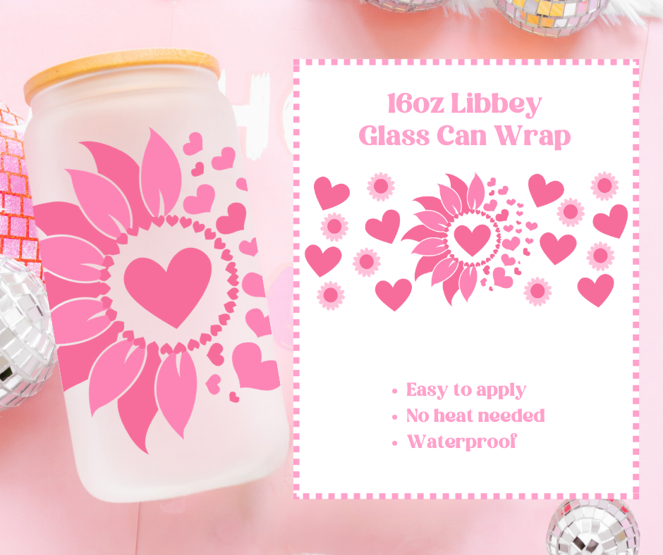16oz Beer Can / Libbey UV-DTF Transfer image 4