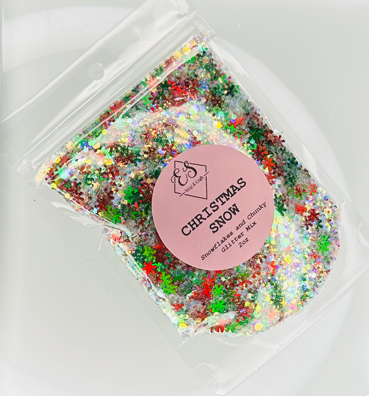 Christmas Snow - Chunky Glitter Mix image 0
