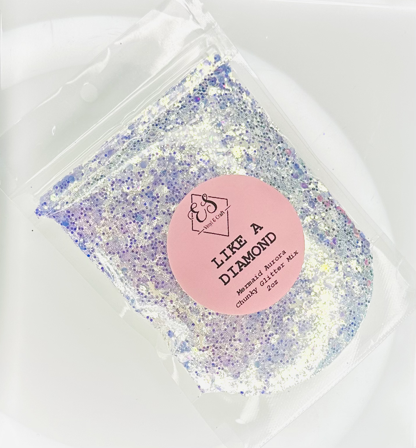 Like a Diamond - Mermaid Aurora Iridescent Chunky Glitter Mix image 0