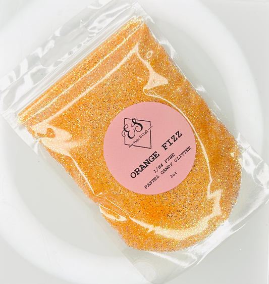 Orange Fizz - Pastel Candy Fine Glitter Mix image 0