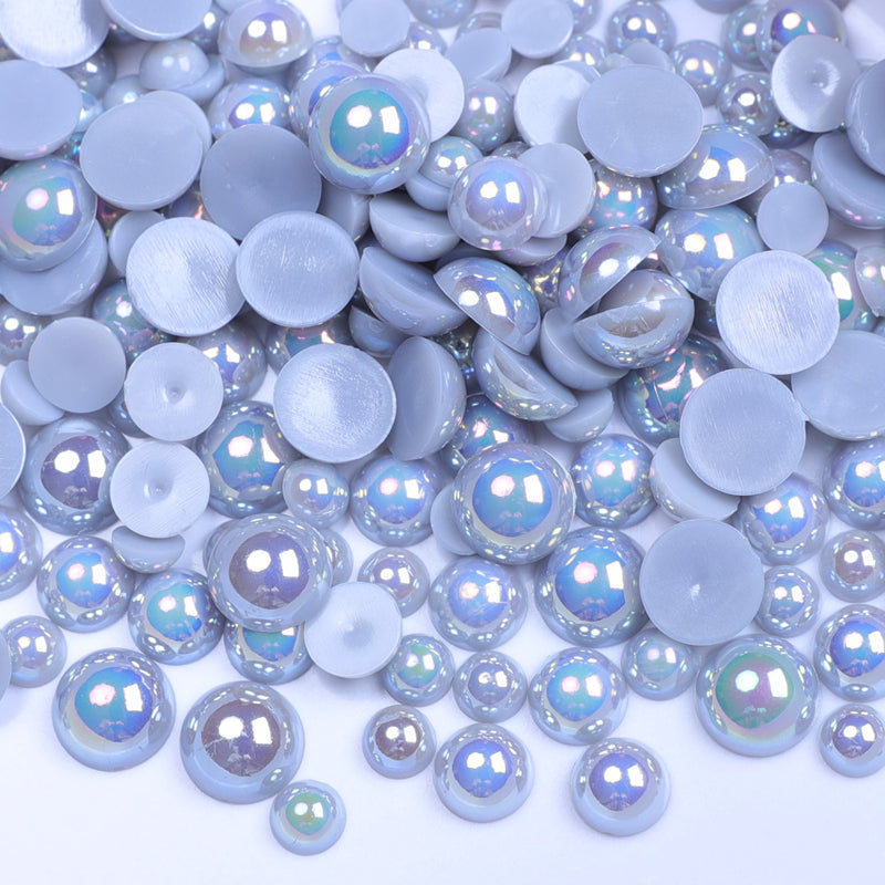 Silver Grey - Pearl Mix 6mm, 8mm & 10mm image 0