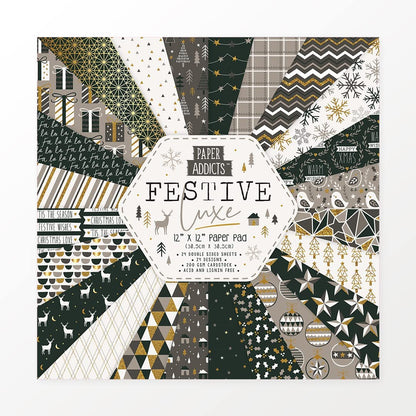 Paper Addict - Festival Luxe 12" x 12" Paper Pad image 0