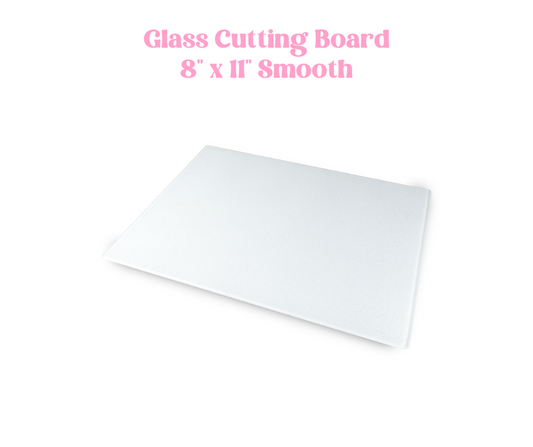 Glass Cutting Board - 8" x 11" Smooth Finish image 0