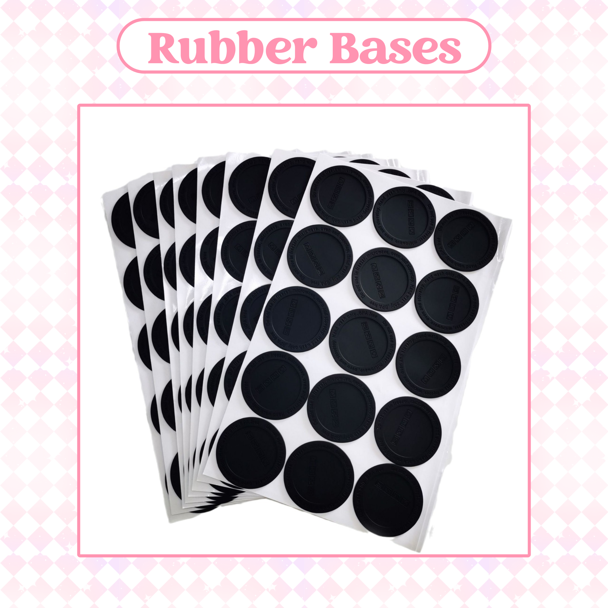 Rubber Bases (Sheet of 10) image 0