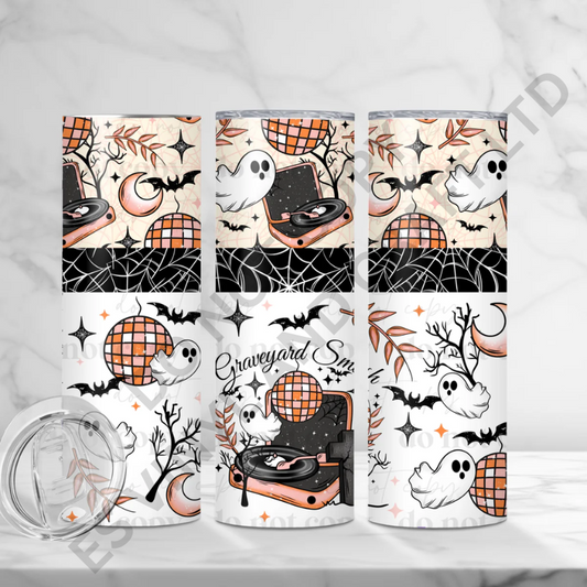 Graveyard Smash - Full 20oz Tumbler Sublimation Ready Print image 0