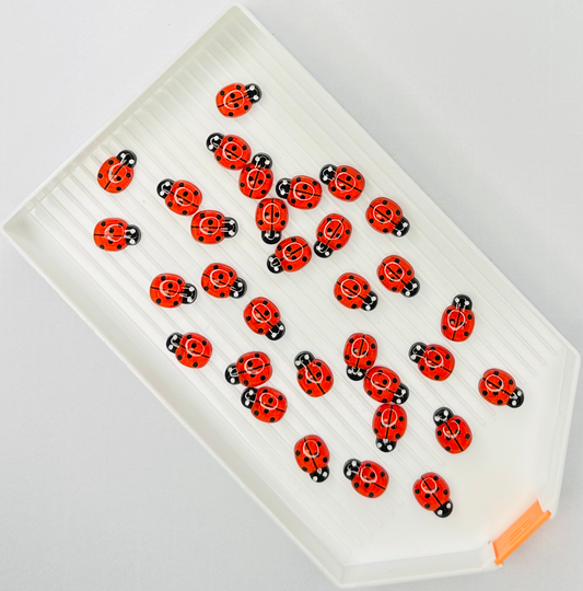 Lady Bug Cabochon Flat Back Charm (Pack of 20) image 0