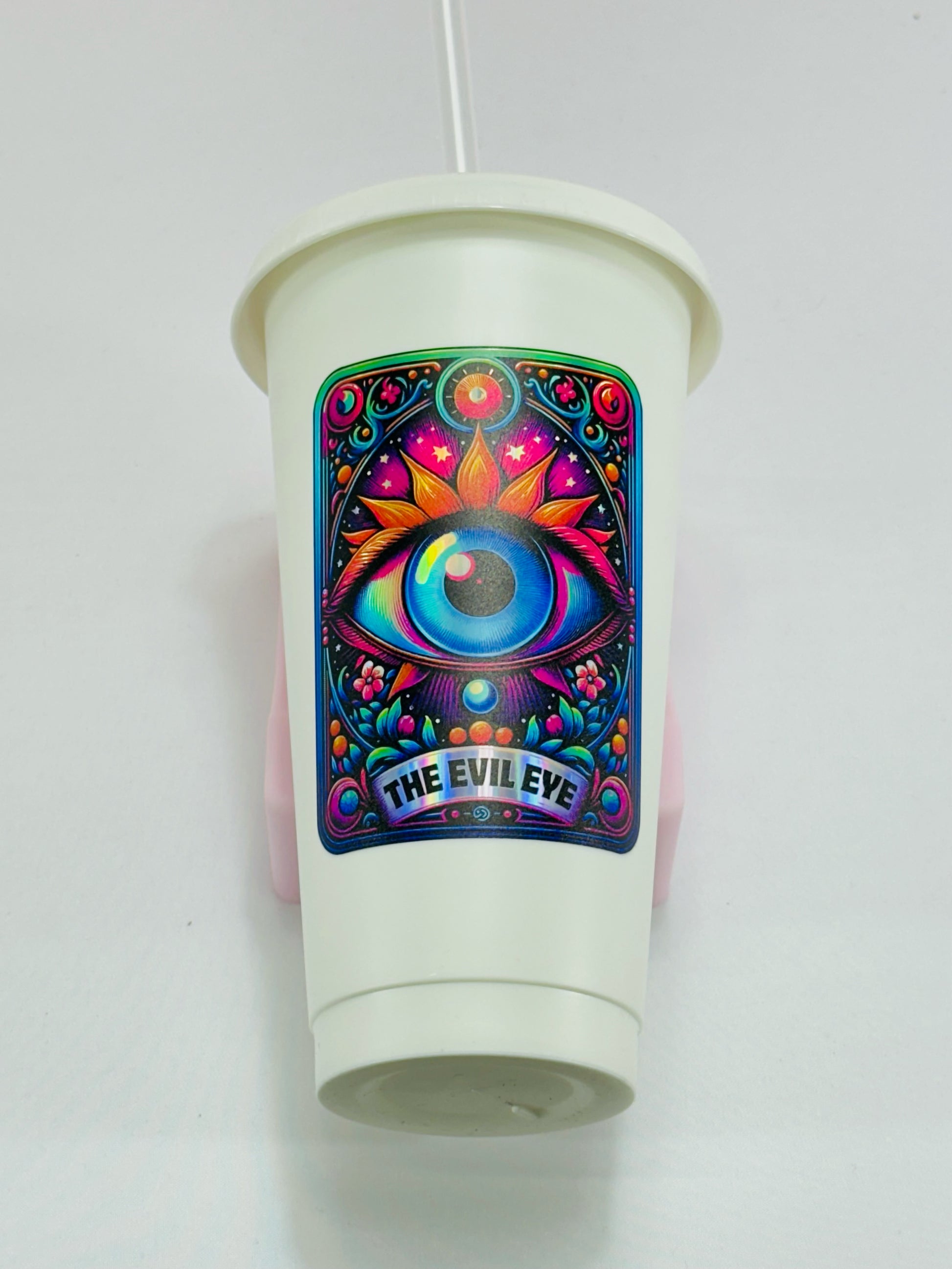 Tarot Card Decals - Teckwrap Holographic Rainbow Silver - Section 4 image 5