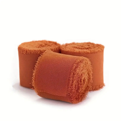 Chiffon Fringed Ribbon - 4cm x 5 Meters image 7