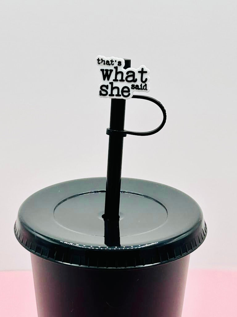 Straw Topper - That's What She Said! image 0